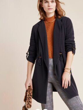 Anthropologie Alia Draped Cardigan Size M